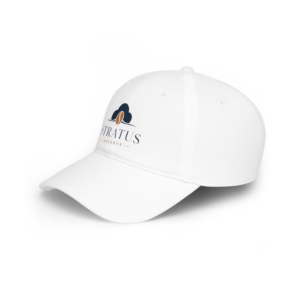 Stratus Roastery Low-Profile Baseball Cap – Coffee Shop Logo Hat