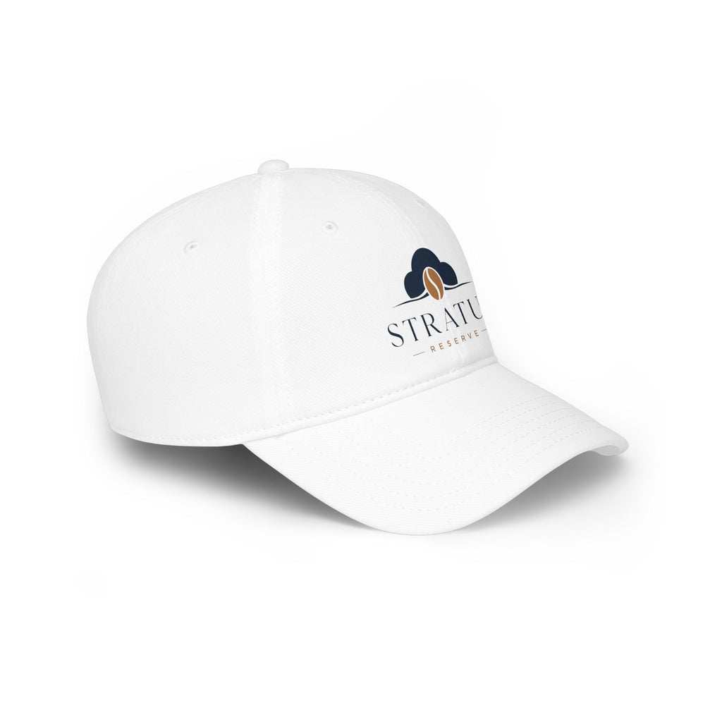 Stratus Roastery Low-Profile Baseball Cap – Coffee Shop Logo Hat