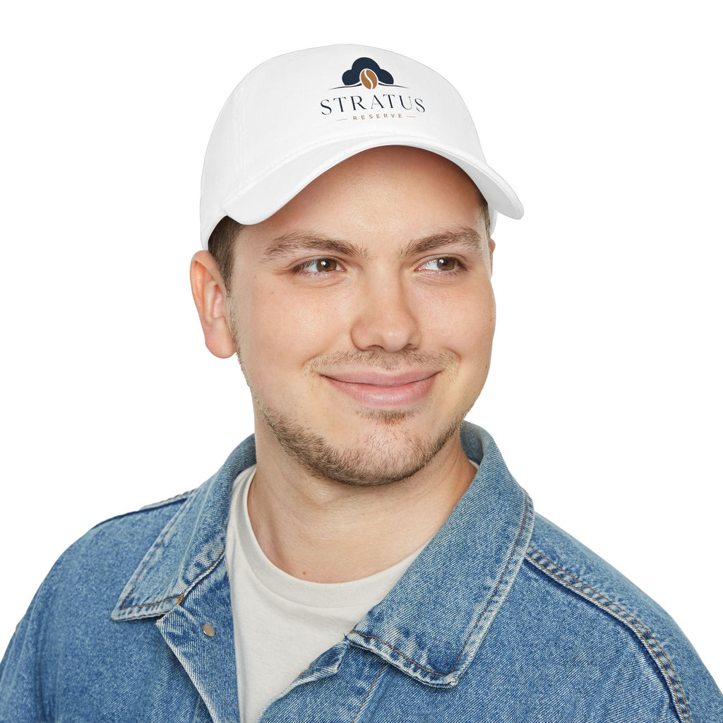 Stratus Roastery Low-Profile Baseball Cap – Coffee Shop Logo Hat