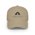 Stratus Roastery Low-Profile Baseball Cap – Coffee Shop Logo Hat