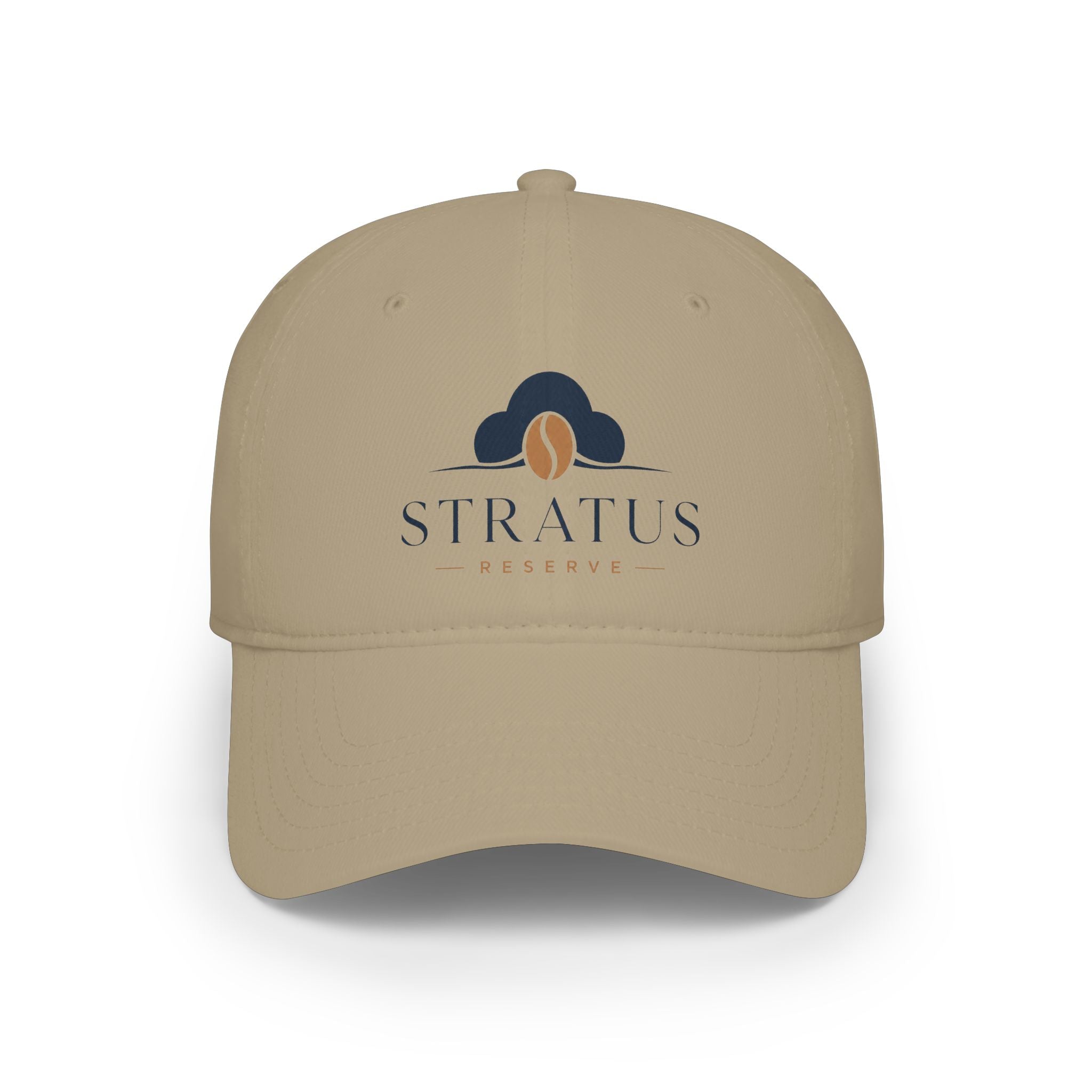 Stratus Roastery Low-Profile Baseball Cap – Coffee Shop Logo Hat